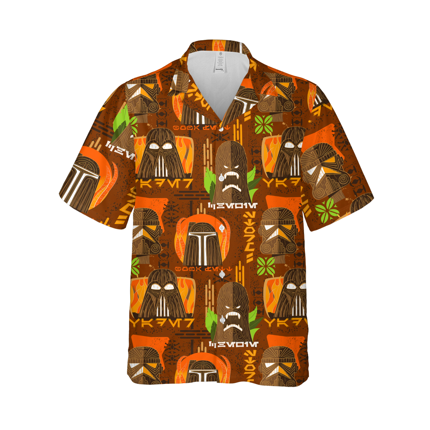 Star Wars Tiki Art lustiges Hawaiihemd, Button Down Hemd für Männer & Frauen - Bild 8 von 15