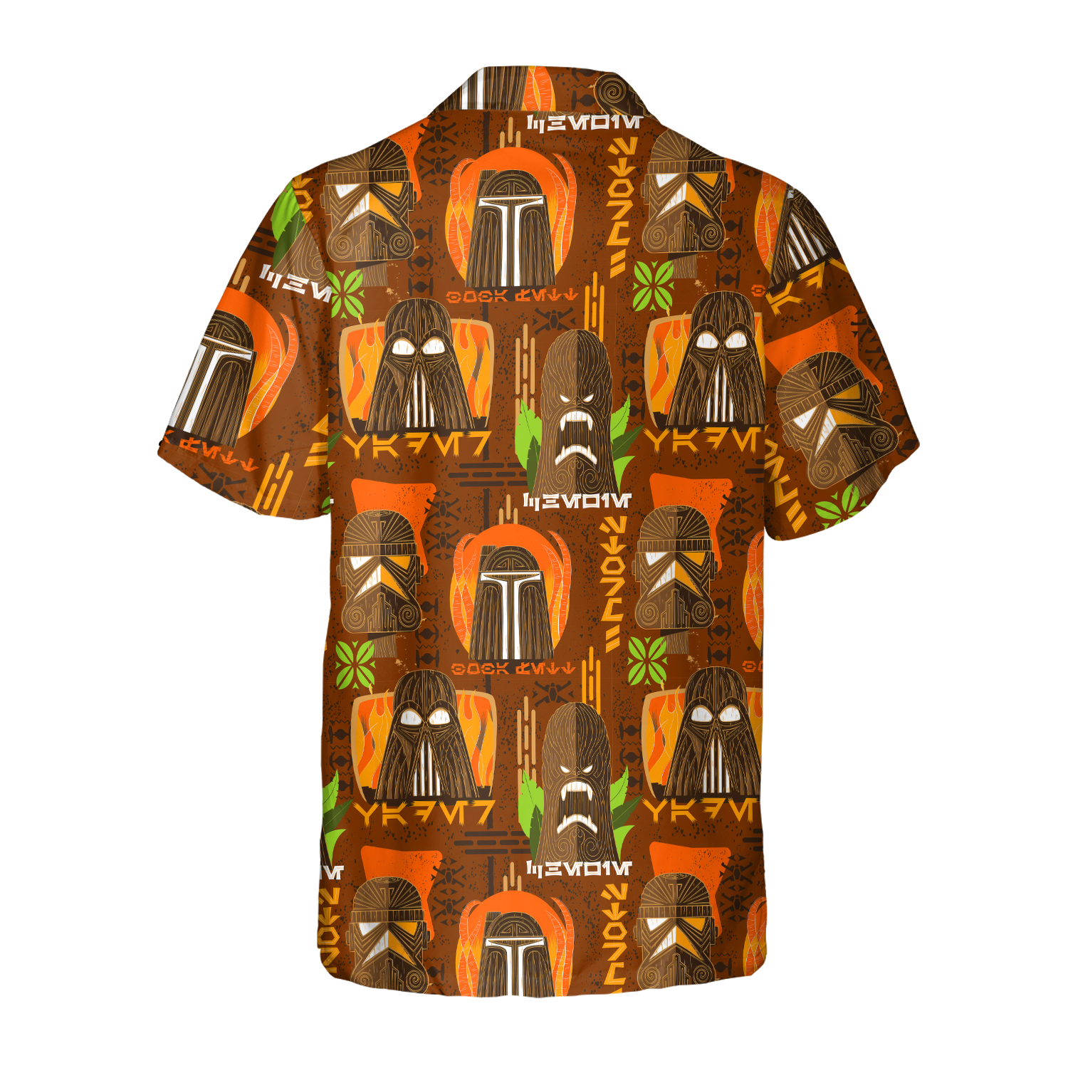 Star Wars Tiki Art lustiges Hawaiihemd, Button Down Hemd für Männer & Frauen - Bild 10 von 15