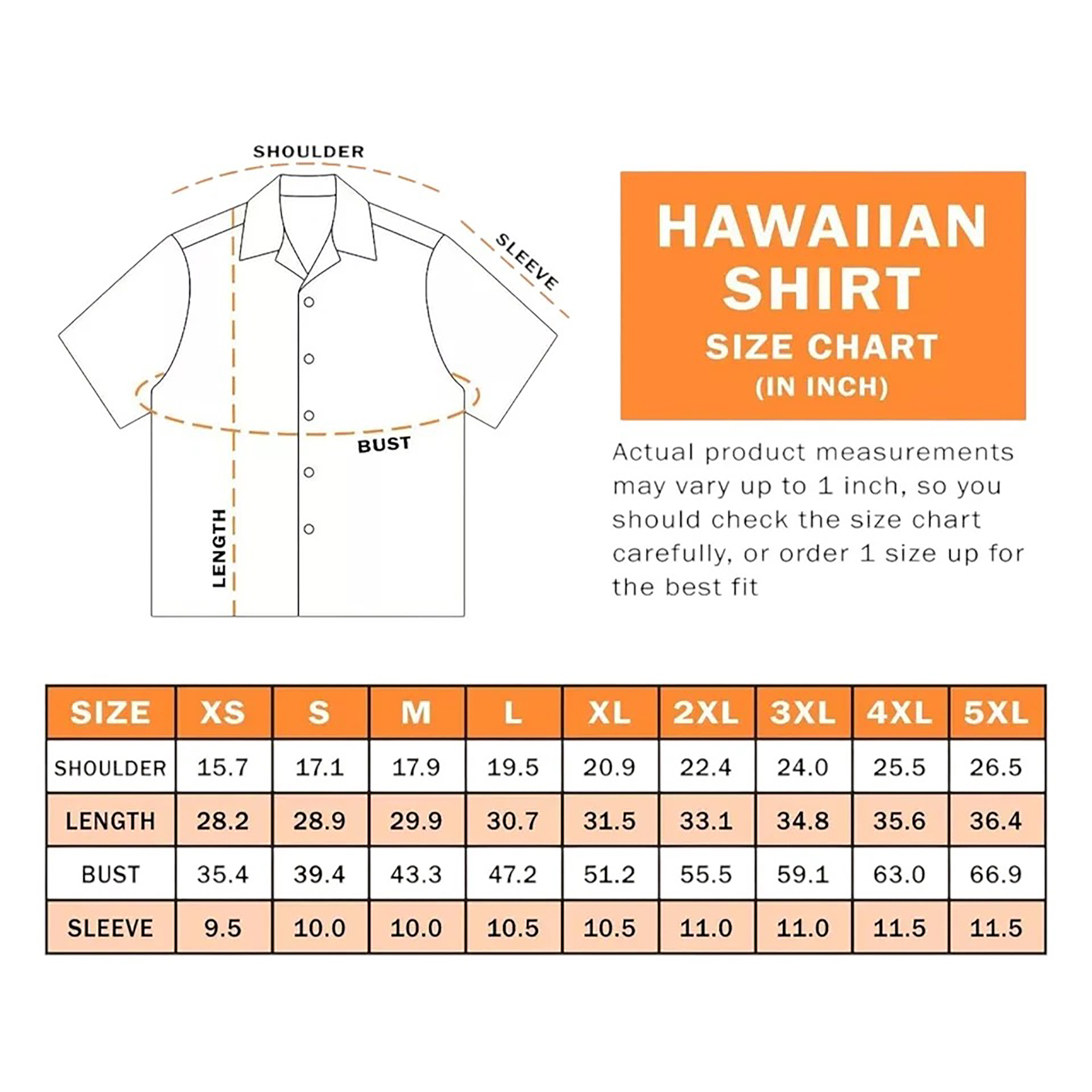 Halloween Muster Hawaiihemd Horror Figur Knopf T-Shirt Everyday Is Hallowe - Bild 5 von 5